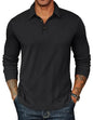 COOFANDY Herre Poloshirt Langærmet Klassisk Ztj010131