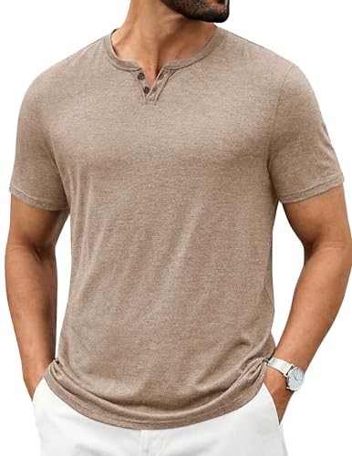 COOFANDY Herre T-shirt V-Hals Cxj010429