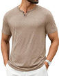 COOFANDY Herre T-shirt V-Hals Cxj010429