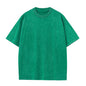 Herre T-shirt Oversized Bomuld Casual Kortærmet