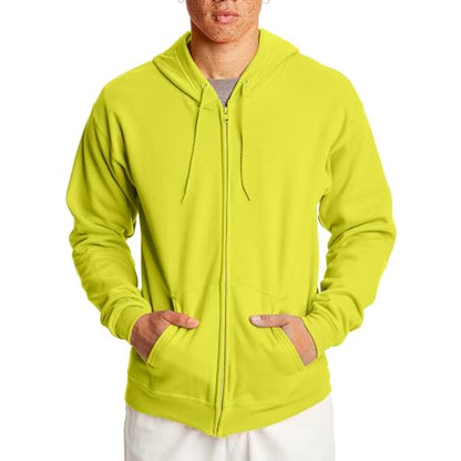 Hanes Herre Hættetrøje EcoSmart Fleece Full-Zip OP180