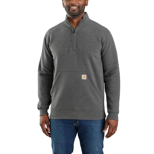 Carhartt Herre Sweatshirt Marquette 1/4-Zip Mock-Neck 105294
