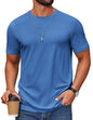 COOFANDY Herre T-Shirt Crew Neck Kortærmet Cxj010453