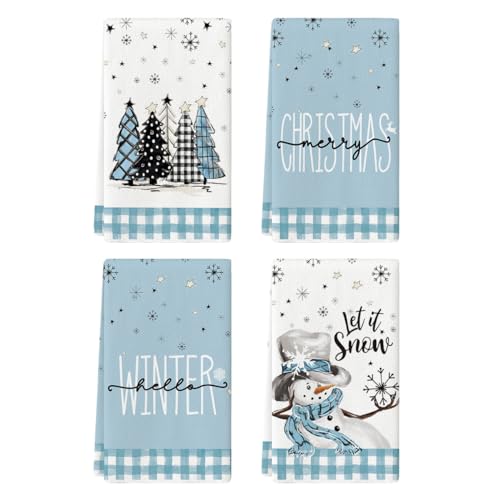 Artoid Mode Snemand Juleviskestykker 4 Stk. 43x66 cm