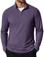 COOFANDY Herre Sweatshirt Quarter Zip Mock Neck