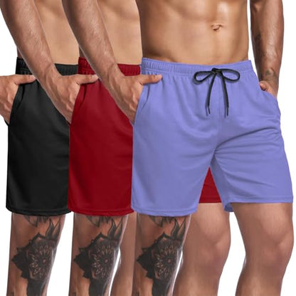 COOFANDY Herre Træningsshorts Mesh Athletic Letvægt