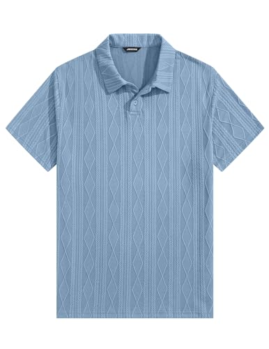 JMIERR Herre Polo T-shirt Kortærmet Strikket