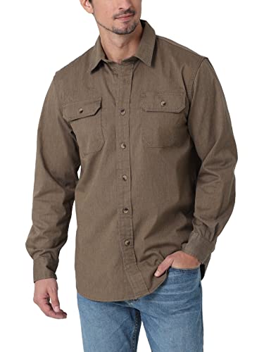 Wrangler Authentics Herre Skjorte Classic Vævet Langærmet ZHCLBG1