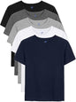 YERIOK Drenge T-Shirts Bomuld Kortærmet 5-Pak