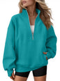 AUTOMET Quarter Zip Fleece Sweatshirt til Kvinder
