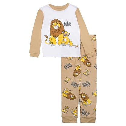 Disney Unisex Børn Nattøj Sæt Bomuld 2-Pak 21NB109GLLDZ