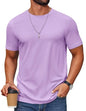 COOFANDY Herre T-Shirt Crew Neck Kortærmet Cxj010453