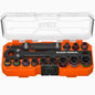 Klein Tools KNECT Gennemstikstopnøglesæt med Skralde 65500KNECT