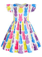 WonderBabe Piger Kjole A-Line Midi Casual