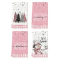 Artoid Mode Snemand Juleviskestykker 4 Stk. 43x66 cm