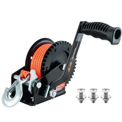 AC-DK Manuelt Bådtrailerspil 725 kg 7,9 m Strop