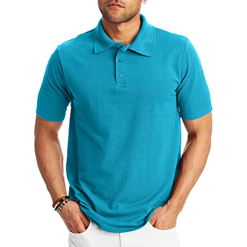 Hanes X-Temp Herre Polo T-shirt O055P
