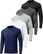 MLYENX Herre T-Shirt Langærmet Solbeskyttelse Zhcmt7al