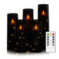Flammefri LED Stearinlys med Timer og Lyskæde 5 Stk.