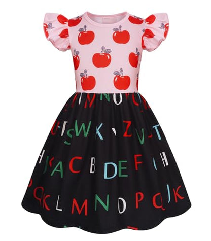 WonderBabe Piger Kjole A-Line Midi Casual