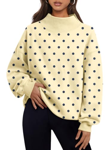 Trendy Queen Mock Neck Sweatshirt til Kvinder