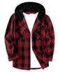 ZITY Herre Skjorte Flannel Hoodie Casual Langærmet