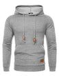 COOFANDY Herre Hættetrøje Pullover Vaffelstrik Casual