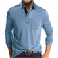 Envmb Herre Polo T-shirt Langærmet Med Lomme