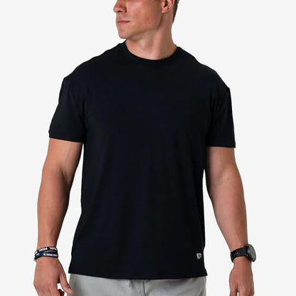 Burlebo Herre T-Shirt Crew Neck Kortærmet Go to Tee