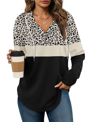 Oversized Hættetrøje Sweatshirt til Kvinder WHD30350168014U1902