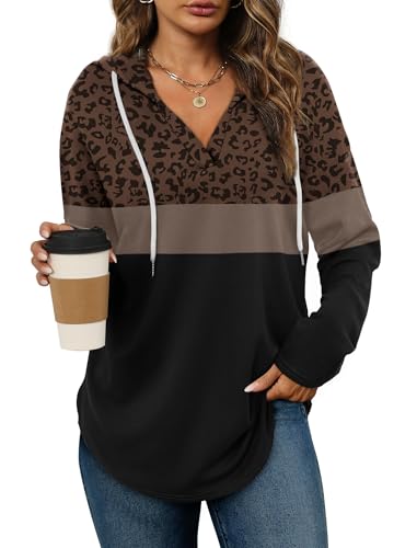 Oversized Hættetrøje Sweatshirt til Kvinder WHD30350168014U1902