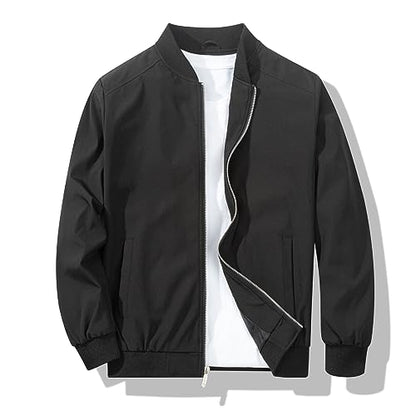 XiaoYouYu Herre Bomberjakke Windbreaker Casual 2301