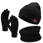 FZ FANTASTIC ZONE Unisex Vinterhue Tørklæde Handsker
