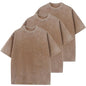 Herre T-shirt Oversized Bomuld Casual Kortærmet