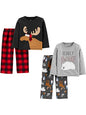 Simple Joys by Carter's Drenge Nattøjssæt Fleece 4-Pak S43G004