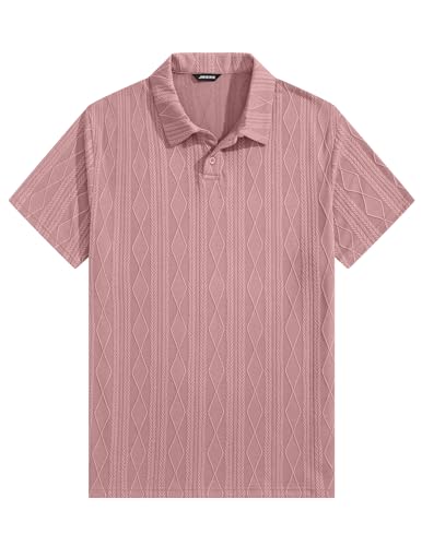JMIERR Herre Polo T-shirt Kortærmet Strikket