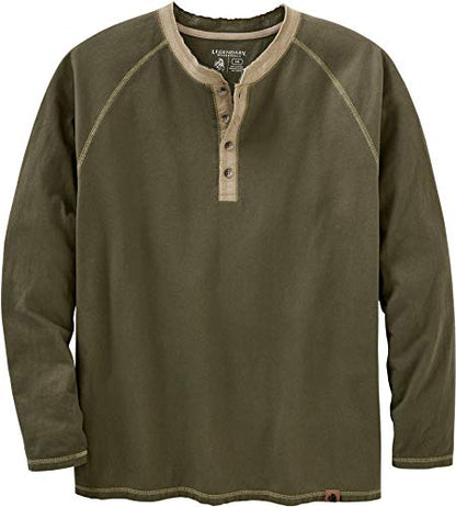 Legendary Whitetails Herre Henley Langærmet 6288