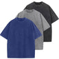 Herre T-shirt Oversized Bomuld Casual Kortærmet