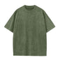 Herre T-shirt Oversized Bomuld Casual Kortærmet