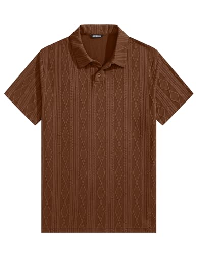 JMIERR Herre Polo T-shirt Kortærmet Strikket