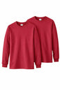 Gildan Voksen T-shirt Heavy Cotton Langærmet G5400 2-Pak