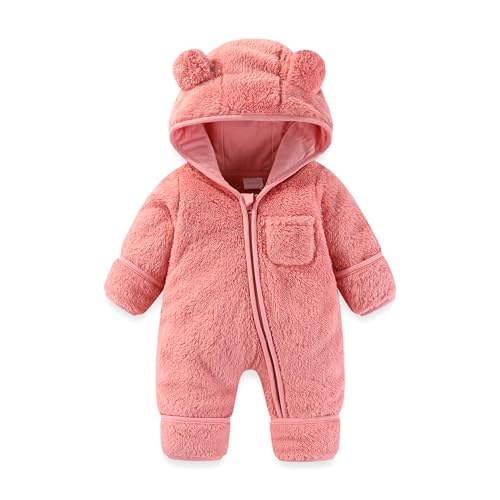 Unisex Baby Flyverdragt Vinter Fleece F1727
