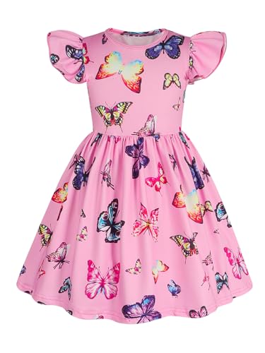 WonderBabe Piger Kjole A-Line Midi Casual