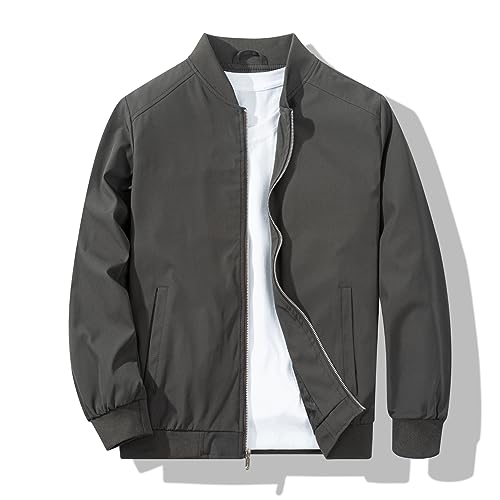 XiaoYouYu Herre Bomberjakke Windbreaker Casual 2301