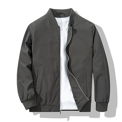 XiaoYouYu Herre Bomberjakke Windbreaker Casual 2301