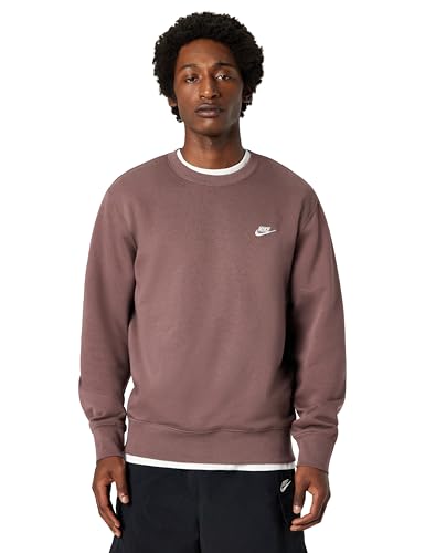 Nike Herre Sweatshirt Club Fleece Crew
