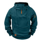 fnnxeal Herre Hættetrøje Quarter Zip Fleece Pullover