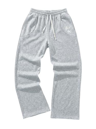 SOLY HUX Herre Træningsbukser Y2K Baggy Casual