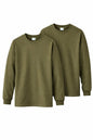 Gildan Voksen T-shirt Heavy Cotton Langærmet G5400 2-Pak