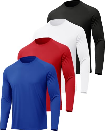 MLYENX Herre T-Shirt Langærmet Solbeskyttelse Zhcmt7al